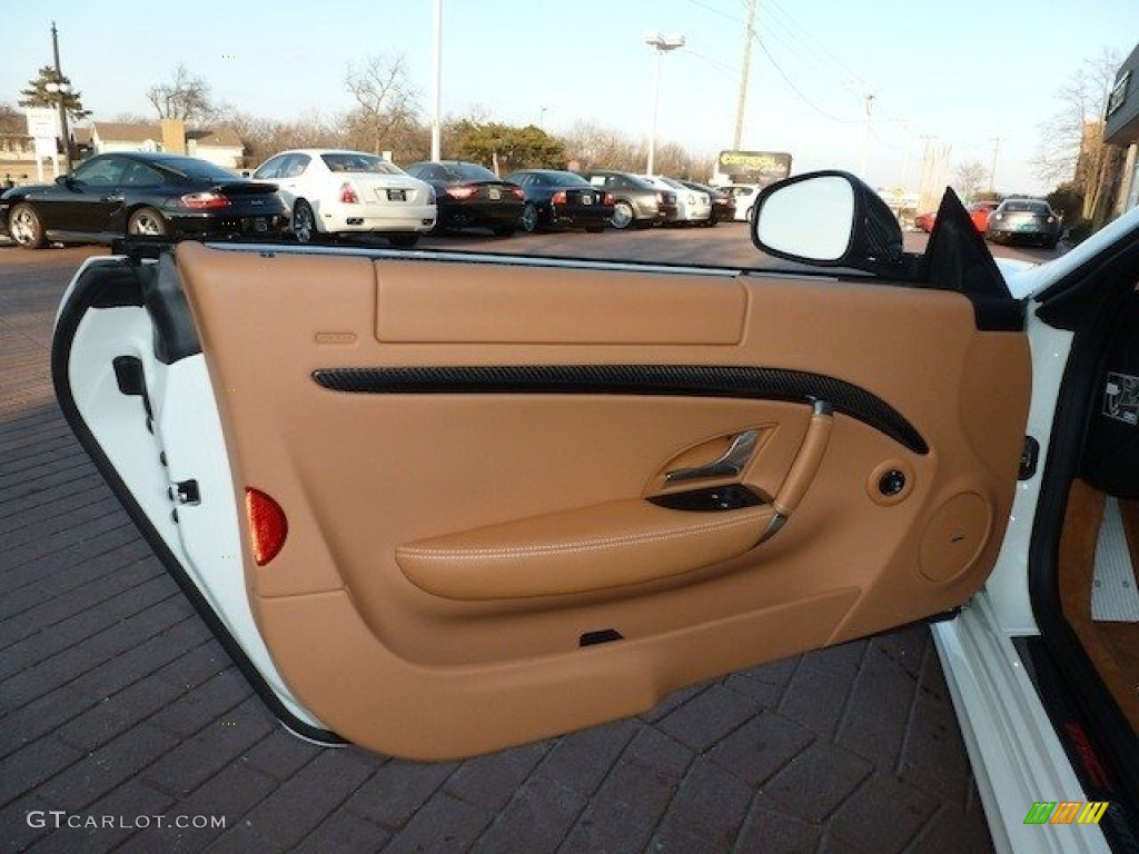 2012 Maserati GranTurismo MC Coupe Cuoio Door Panel Photo #61636538
