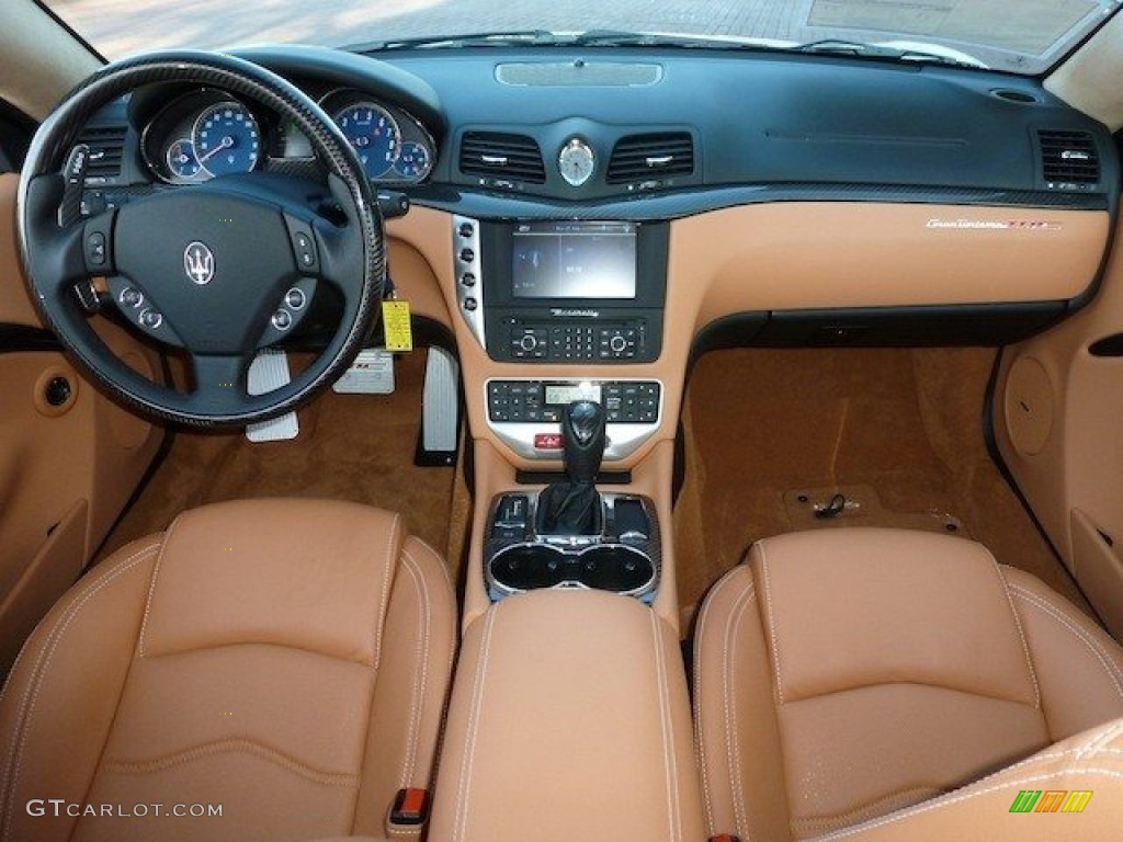 2012 Maserati GranTurismo MC Coupe Cuoio Dashboard Photo #61636607