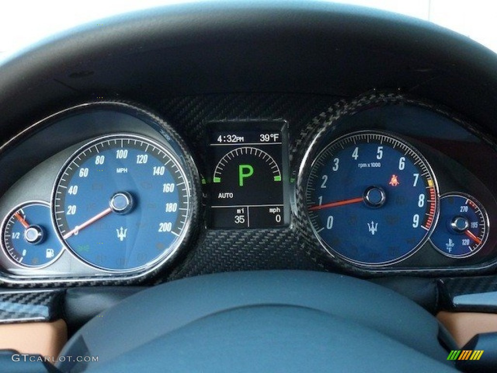 2012 Maserati GranTurismo MC Coupe Gauges Photo #61636628