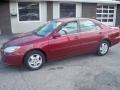 2002 Salsa Red Pearl Toyota Camry LE V6  photo #1