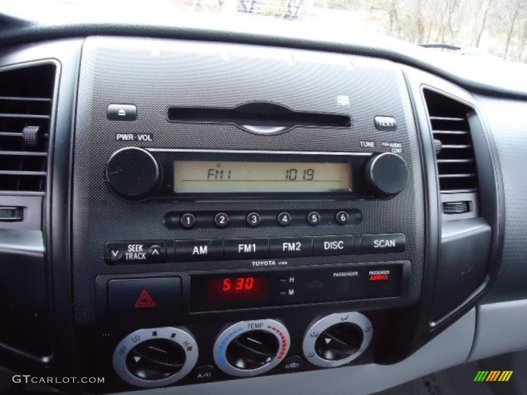 2007 Tacoma Regular Cab - Impulse Red Pearl / Graphite Gray photo #15