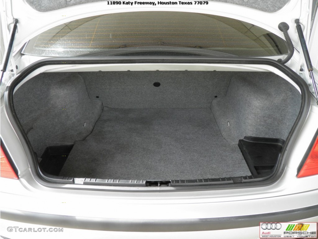 2001 3 Series 325i Sedan - Titanium Silver Metallic / Black photo #16