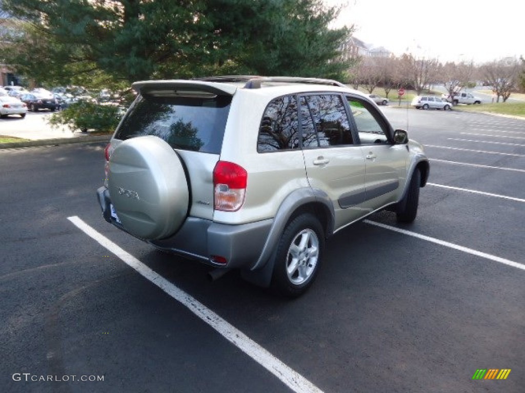 2001 RAV4 4WD - Vintage Gold / Gray photo #7