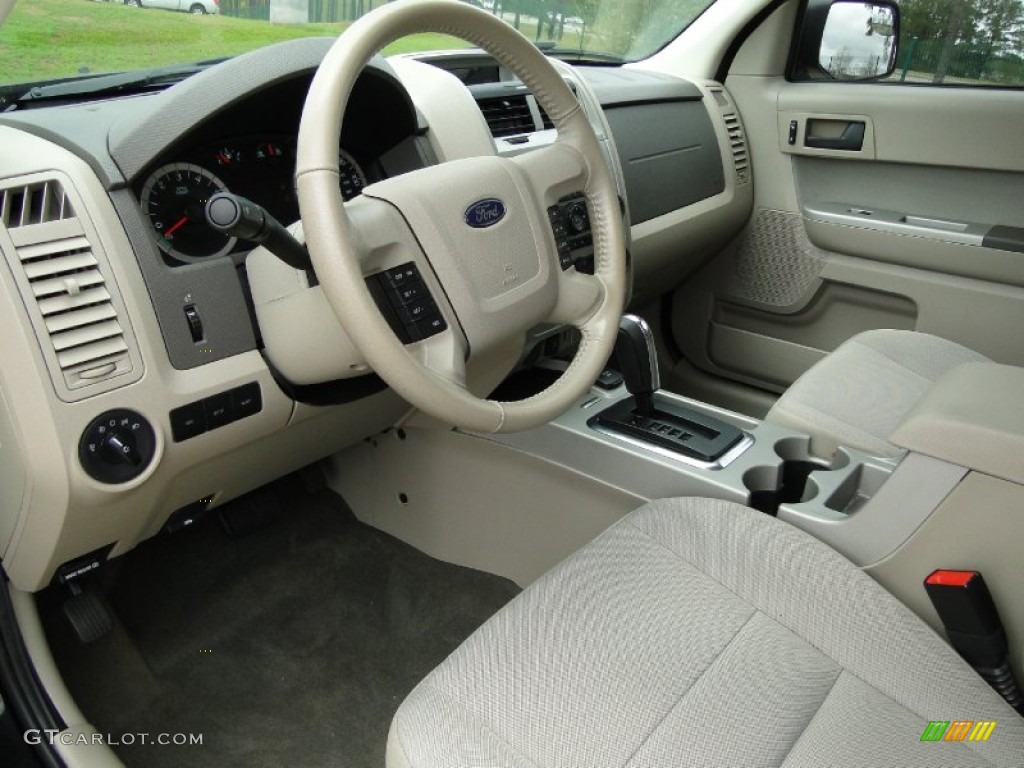 Stone Interior 2011 Ford Escape Hybrid Photo #61639838