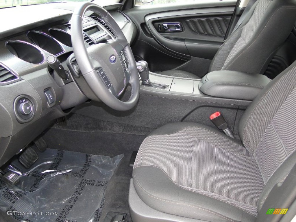 Charcoal Black Interior 2010 Ford Taurus SEL AWD Photo #61640075
