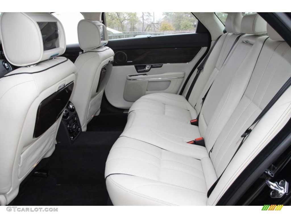 2012 Jaguar XJ XJL Portfolio Rear Seat Photo #61640683