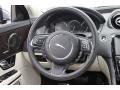 2012 Jaguar XJ Ivory/Jet Interior Steering Wheel Photo