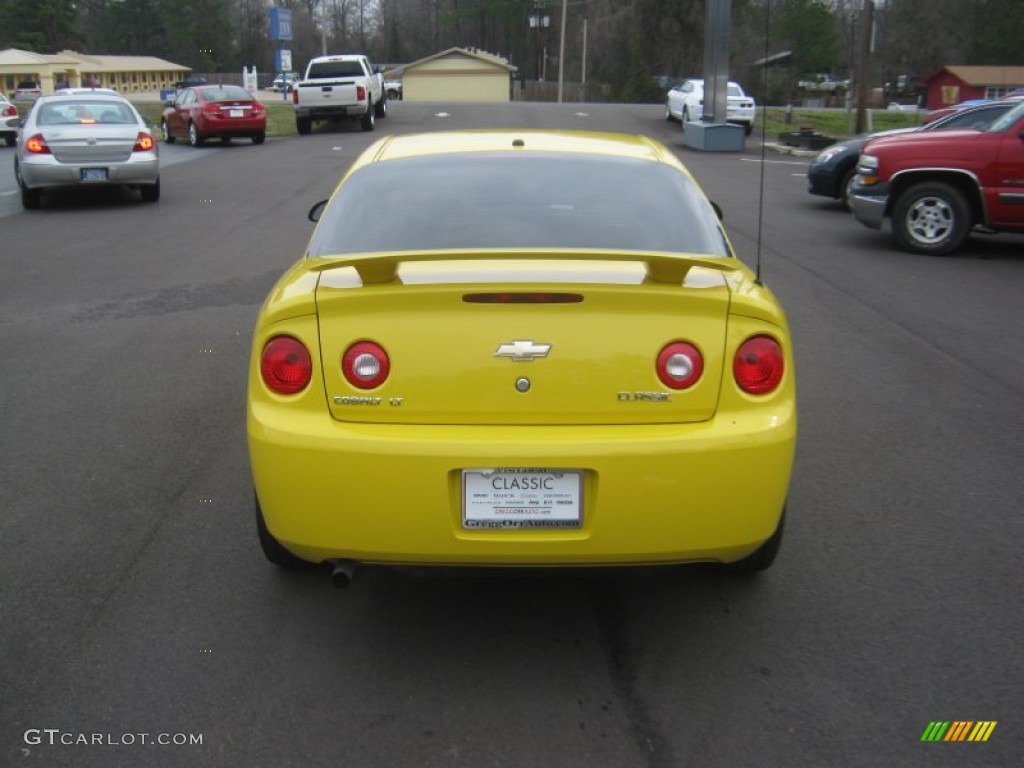 2007 Cobalt LT Coupe - Rally Yellow / Ebony photo #4