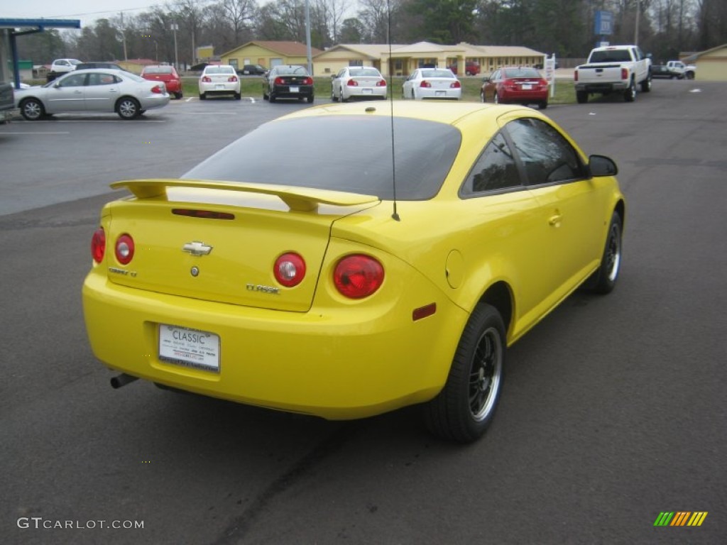 2007 Cobalt LT Coupe - Rally Yellow / Ebony photo #5