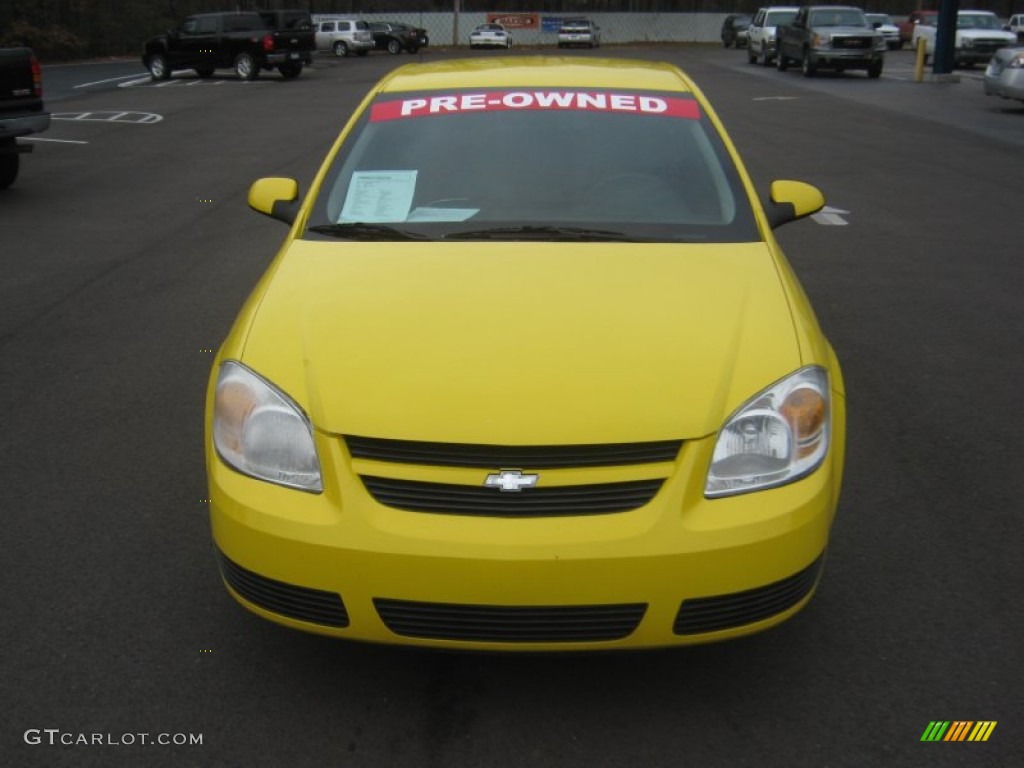 2007 Cobalt LT Coupe - Rally Yellow / Ebony photo #8