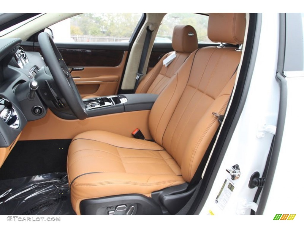 2012 Jaguar XJ XJL Portfolio Front Seat Photo #61640843