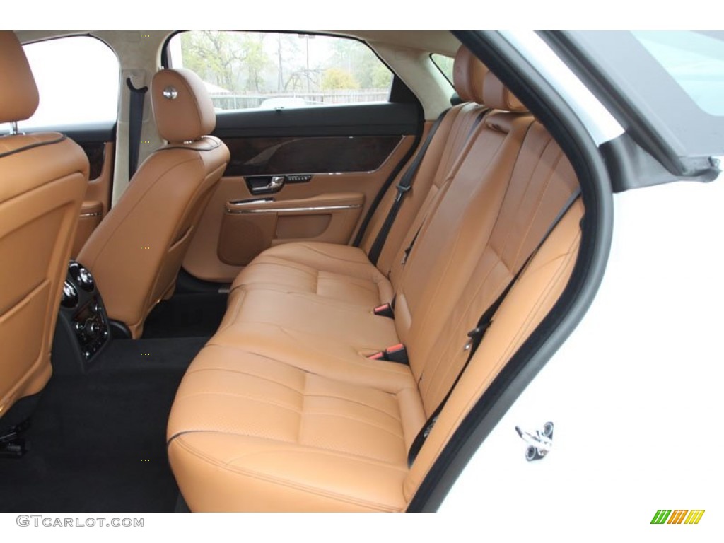 London Tan/Jet Interior 2012 Jaguar XJ XJL Portfolio Photo #61640849