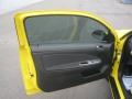 Ebony 2007 Chevrolet Cobalt LT Coupe Door Panel