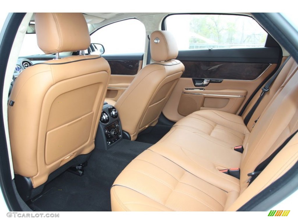 2012 Jaguar XJ XJL Portfolio Rear Seat Photo #61640894