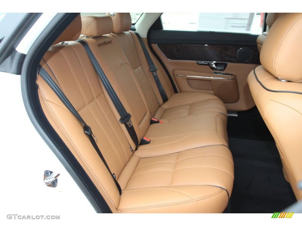 2012 Jaguar XJ XJL Portfolio Rear Seat Photo #61640930