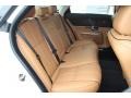2012 Jaguar XJ London Tan/Jet Interior Rear Seat Photo