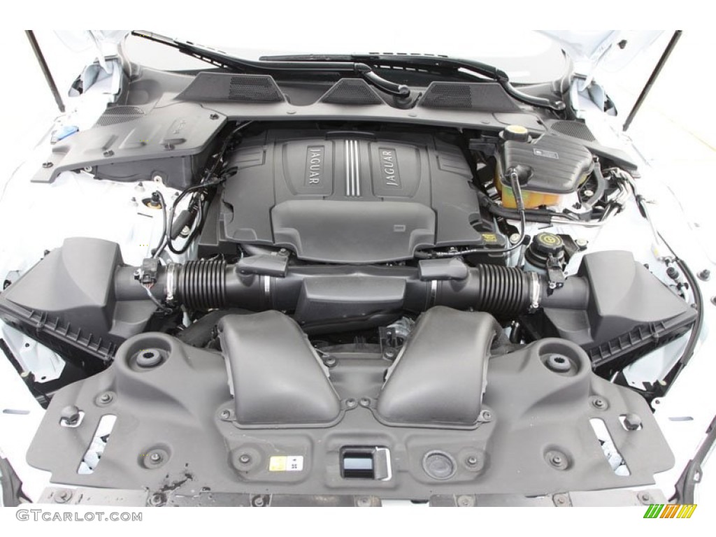 2012 Jaguar XJ XJL Portfolio 5.0 Liter DI DOHC 32-Valve VVT V8 Engine Photo #61640954