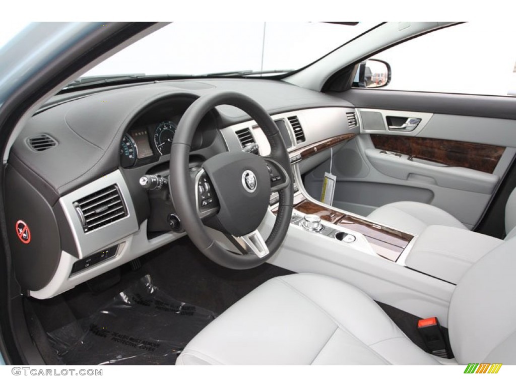 Dove/Warm Charcoal Interior 2012 Jaguar XF Standard XF Model Photo #61640990