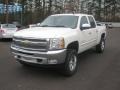 2012 White Diamond Tricoat Chevrolet Silverado 1500 LT Crew Cab 4x4  photo #1