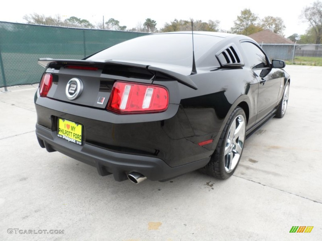 2011 Mustang Roush Stage 2 Coupe - Ebony Black / Charcoal Black photo #3