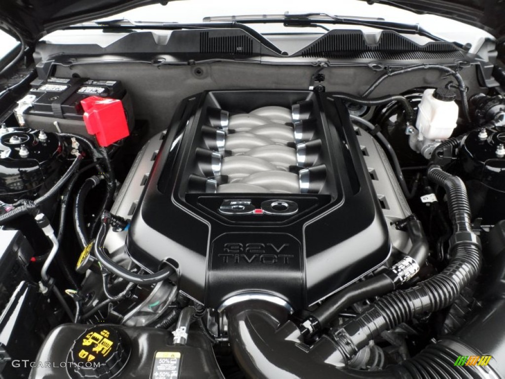 2011 Ford Mustang Roush Stage 2 Coupe 5.0 Liter DOHC 32-Valve TiVCT V8 Engine Photo #61641599