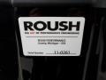 2011 Ford Mustang Roush Stage 2 Coupe Info Tag