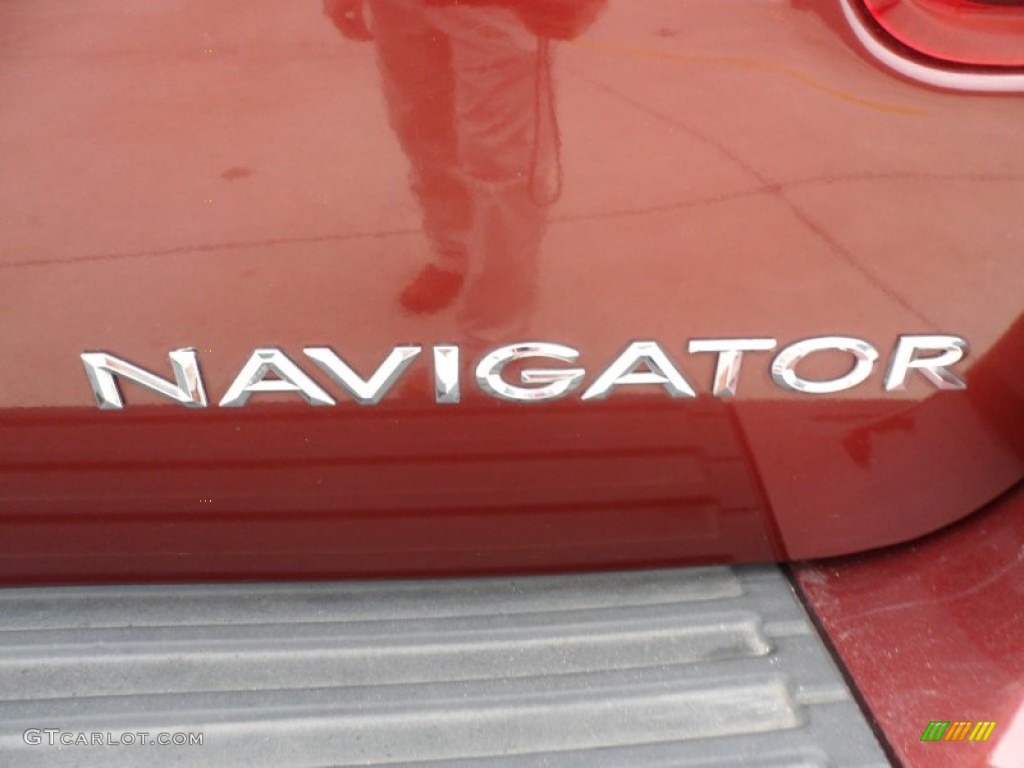 2003 Navigator Luxury - Autumn Red Metallic / Light Parchment photo #15