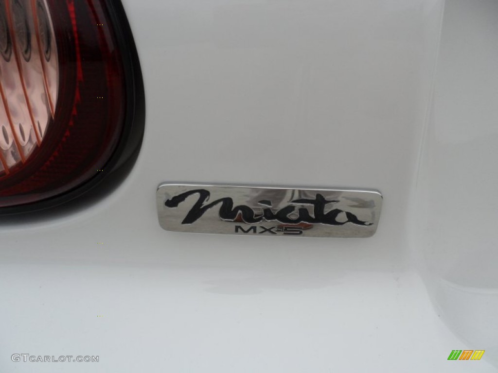 2002 MX-5 Miata LS Roadster - Pure White / Tan photo #16