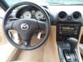 2002 Mazda MX-5 Miata Tan Interior Dashboard Photo