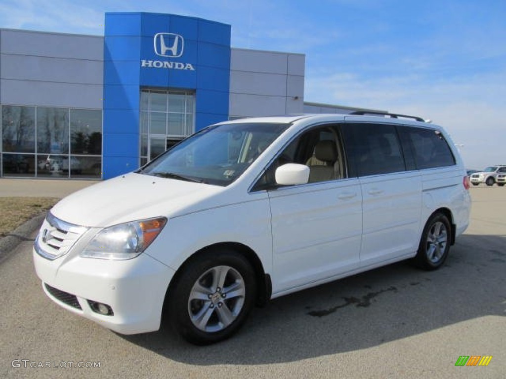 Taffeta White Honda Odyssey