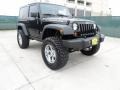 2010 Black Jeep Wrangler Rubicon 4x4  photo #1