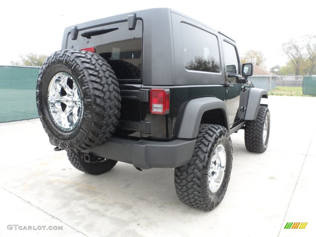 2010 Jeep Wrangler Rubicon 4x4 Custom Wheels Photo #61642949