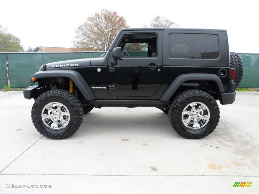 2010 Jeep Wrangler Rubicon 4x4 Custom Wheels Photo #61642967