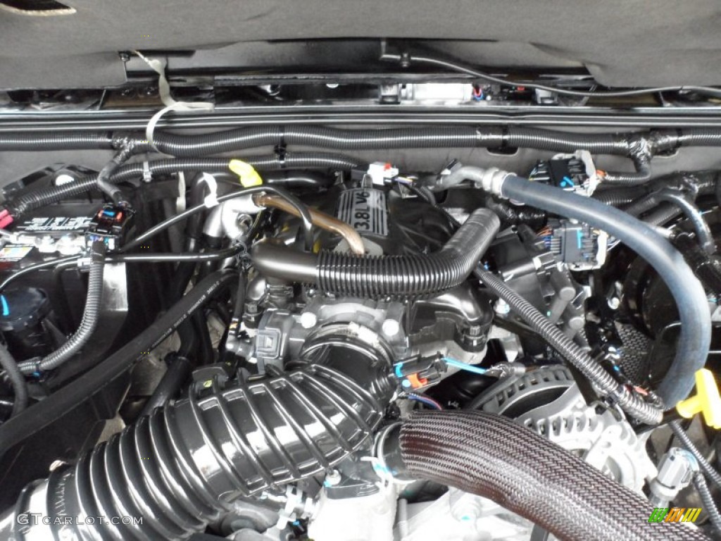 2010 Jeep Wrangler Rubicon 4x4 3.8 Liter OHV 12-Valve V6 Engine Photo #61643072