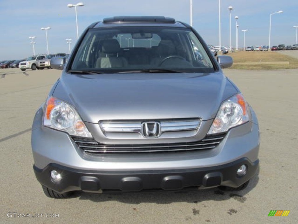 2008 CR-V EX-L 4WD - Whistler Silver Metallic / Gray photo #18