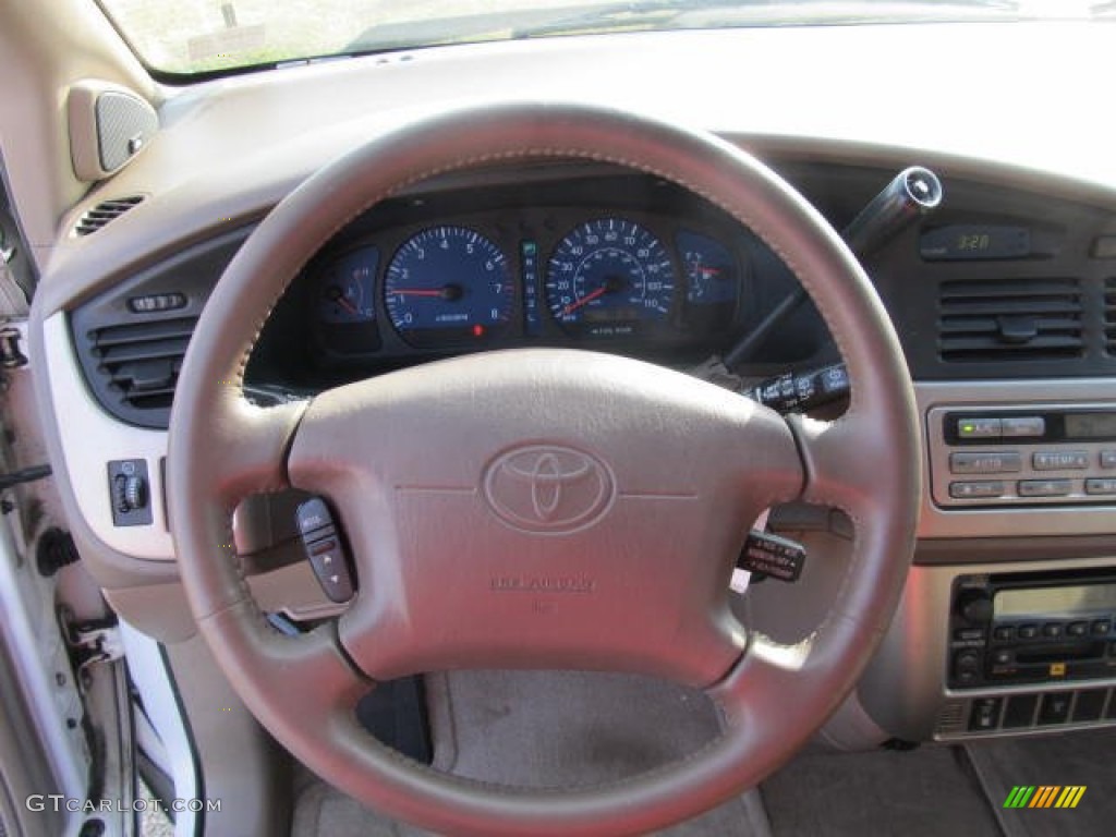 2001 Sienna XLE - Super White / Oak photo #11