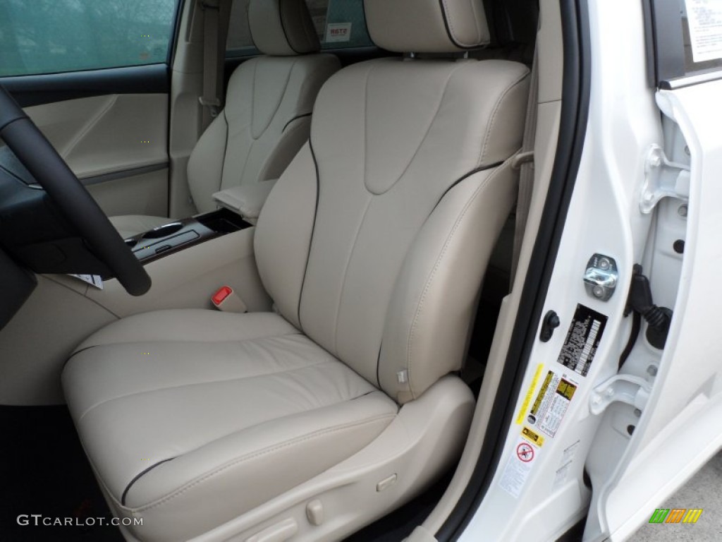 Ivory Interior 2012 Toyota Venza XLE Photo #61644014