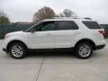 2012 White Suede Ford Explorer XLT  photo #6