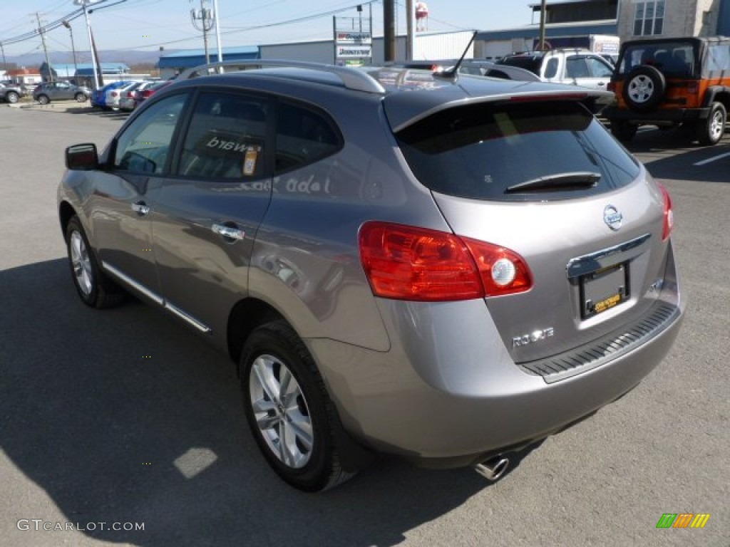 2012 Rogue SV AWD - Platinum Graphite / Black photo #5