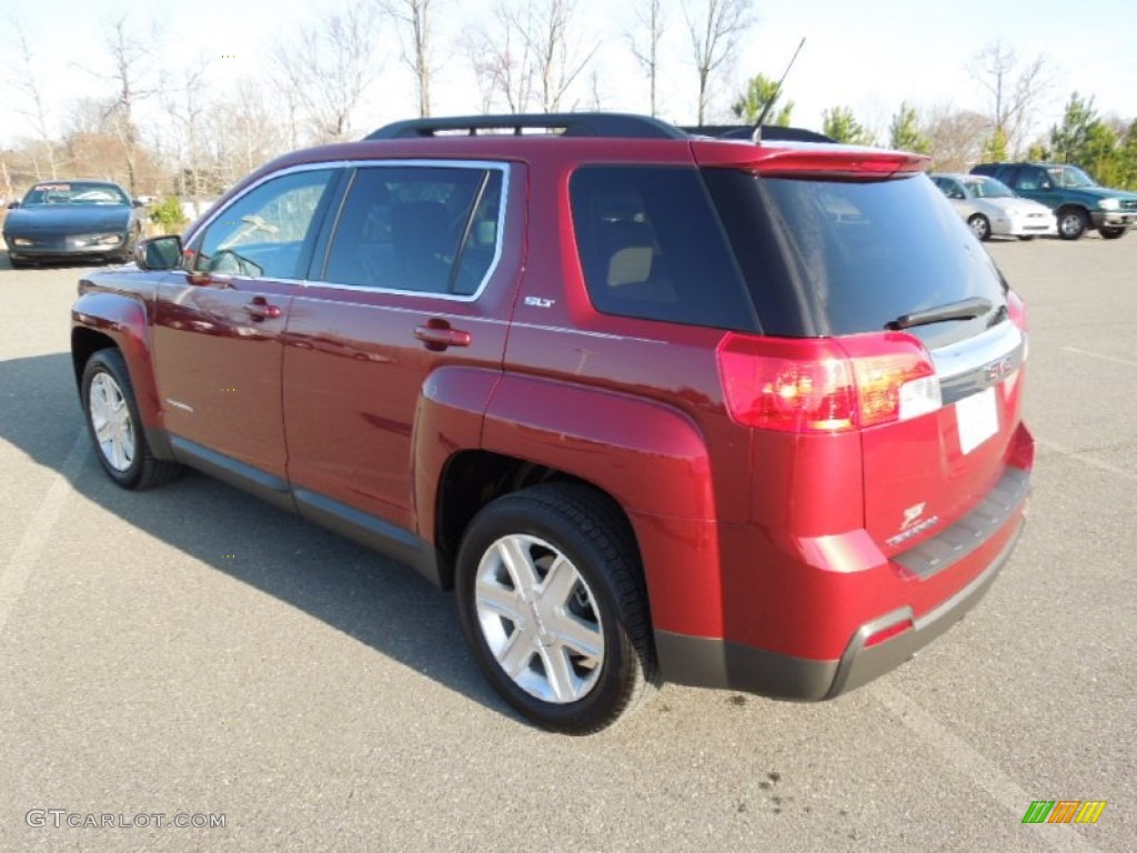 2011 Terrain SLT - Merlot Jewel Metallic / Jet Black photo #3