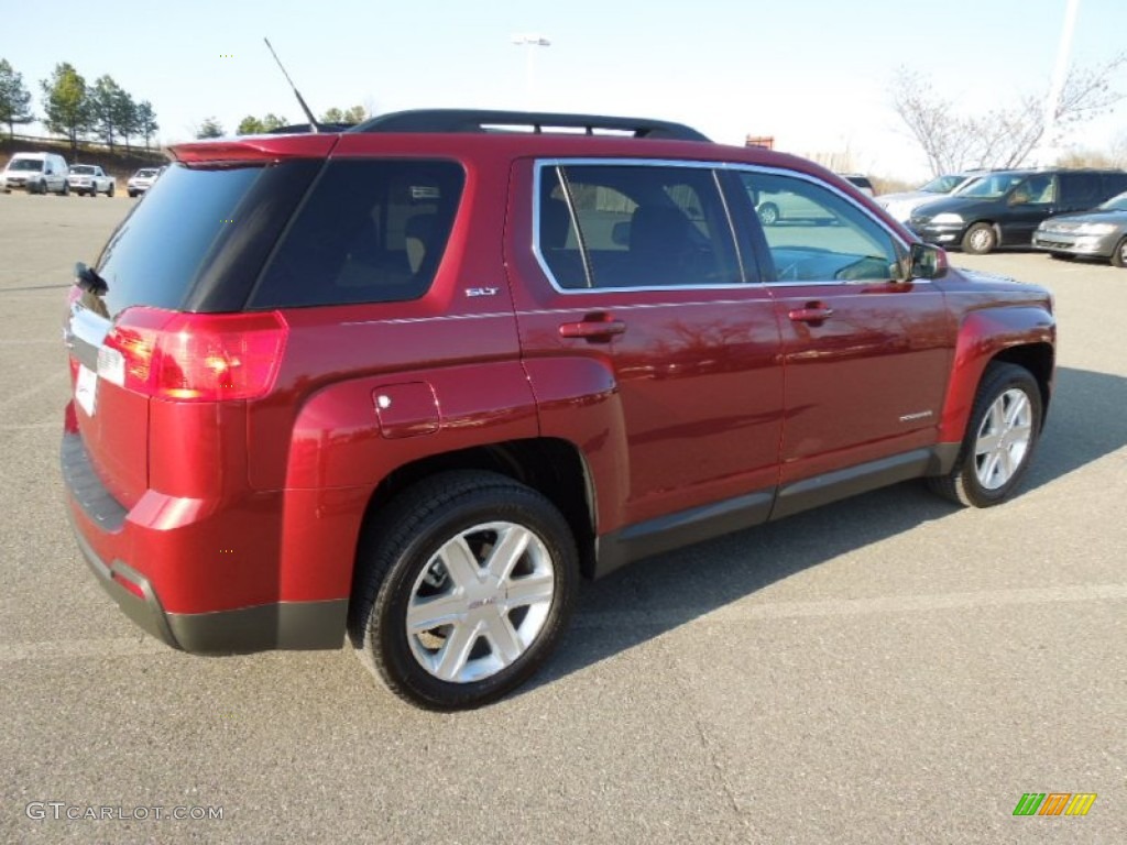 2011 Terrain SLT - Merlot Jewel Metallic / Jet Black photo #4