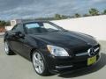 2012 Black Mercedes-Benz SLK 350 Roadster  photo #1