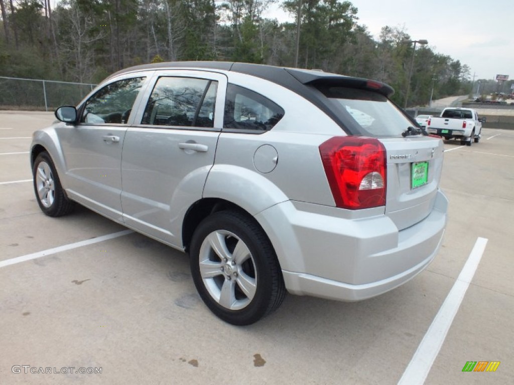 2010 Caliber SXT - Bright Silver Metallic / Dark Slate Gray photo #7