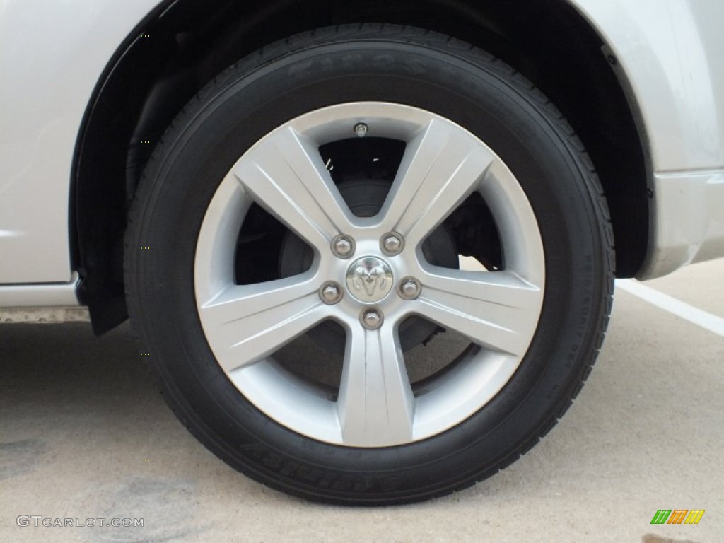2010 Caliber SXT - Bright Silver Metallic / Dark Slate Gray photo #36