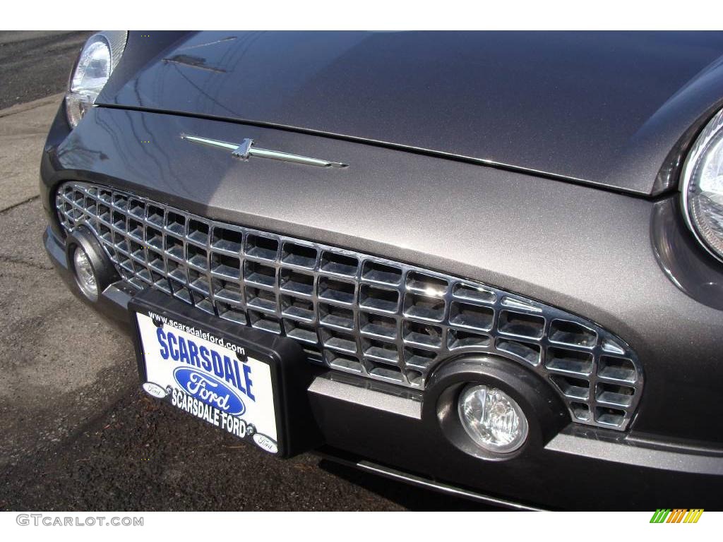 2003 Thunderbird Premium Roadster - Mountain Shadow Grey / Black Ink photo #10