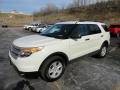 2012 White Suede Ford Explorer 4WD  photo #5