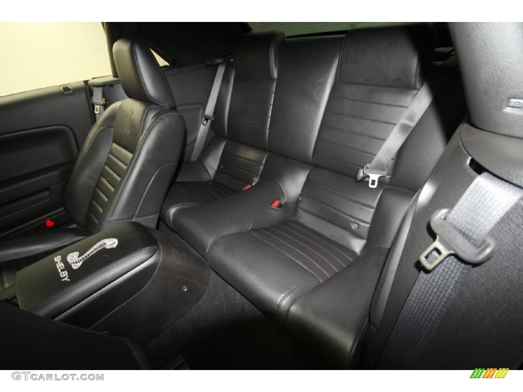 2008 Ford Mustang Shelby GT500 Convertible Rear Seat Photos