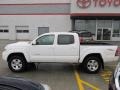 2008 Super White Toyota Tacoma V6 TRD Sport Double Cab 4x4  photo #2