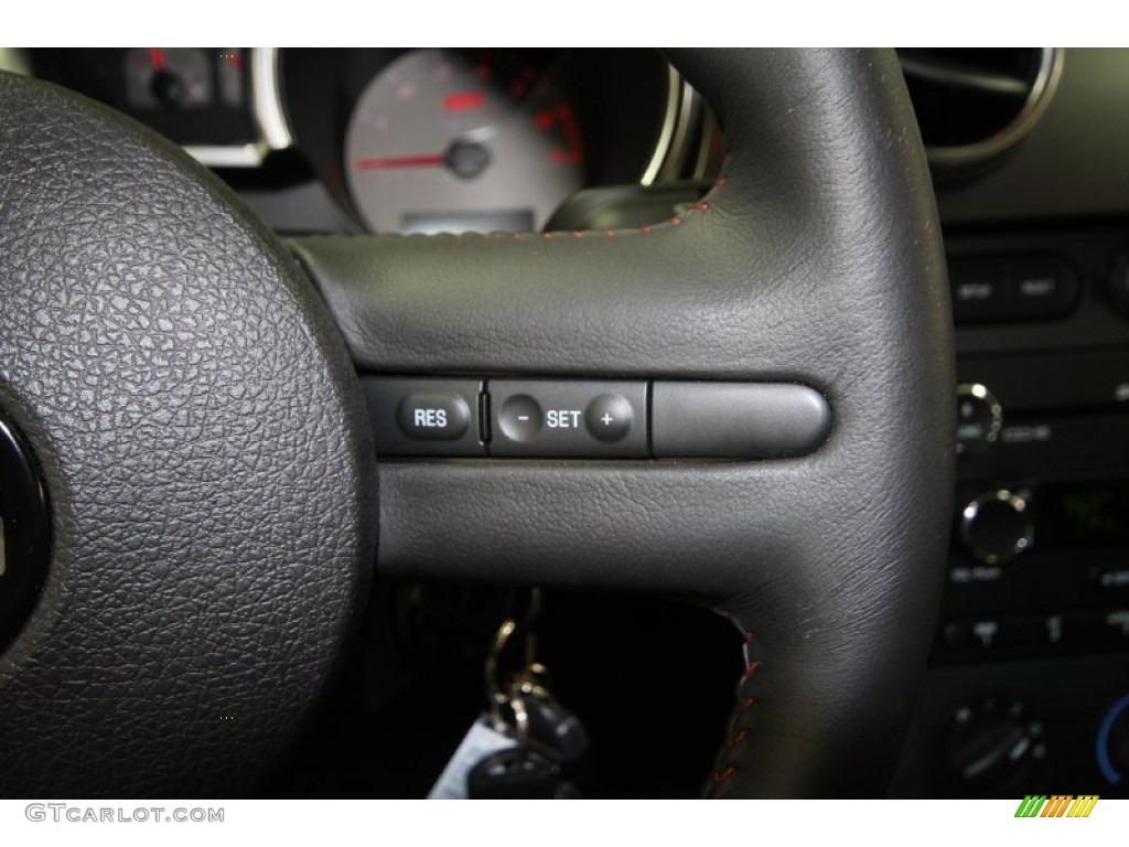 2008 Mustang Shelby GT500 Convertible - Black / Dark Charcoal photo #29