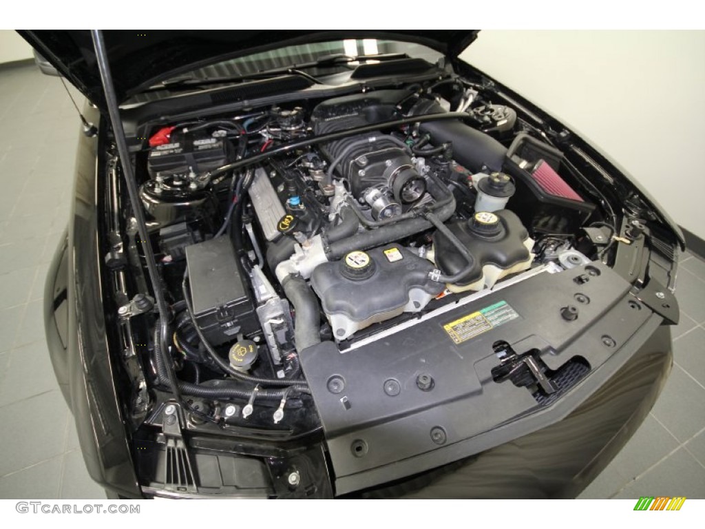 2008 Ford Mustang Shelby GT500 Convertible 5.4 Liter Supercharged DOHC 32-Valve V8 Engine Photo #61651495